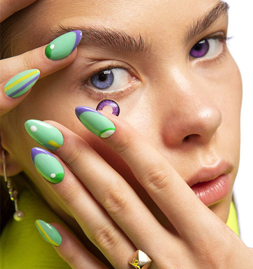 Uñas Nuevas con Extensión largas